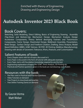 Paperback Autodesk Inventor 2023 Black Book