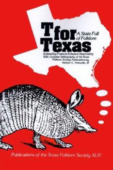 Paperback T for Texas: A State Full of Folklore Book