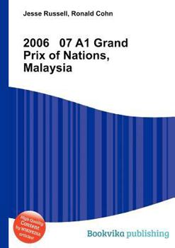 Paperback 2006 07 A1 Grand Prix of Nations, Malaysia Book