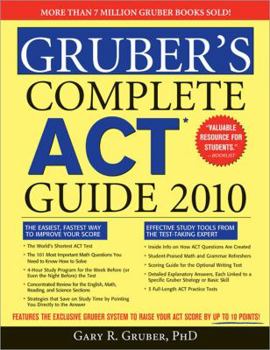 Paperback Gruber's Complete ACT Guide Book