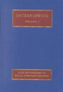 Hardcover Interviewing (SAGE Benchmarks in Social Research Methods) Book