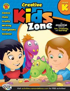 Paperback Creative Kids Zone, Grade K Book