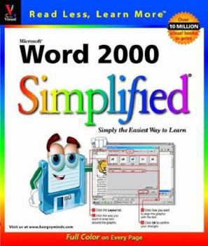Paperback Microsoft Word 2000 Simplified Book