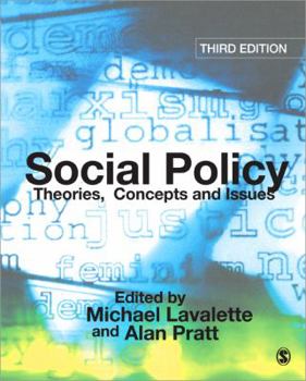 Paperback Social Policy: Theories, Concepts and Issues Book