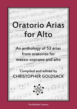 Paperback Oratorio Arias for Alto Book