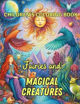 Paperback Fairies and Magical Creatures: Children's Coloring Book