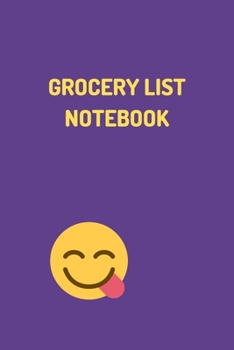 Paperback Grocery List Notebook - (100 Pages, Daily Shopping Notebook, Perfect For a Gift, Shopping Organizer Notebook, Grocery List Notebook) Book