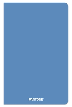 Pantone OFFICIAL Blue | 5.25 x 8.25 Inch Lined Compact Journal | Non-Dated | BrownTrout | Planning Stationery Diary