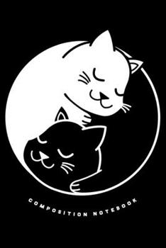 Composition Notebook: Kawaii Cat Lover Fun Kitty Cat Lined Notebook Journal Diary 6x9