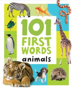 Board book 101 First Words: Animals Book