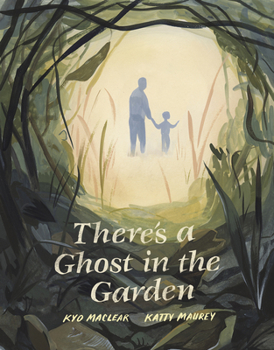 Hardcover There's a Ghost in the Garden Book
