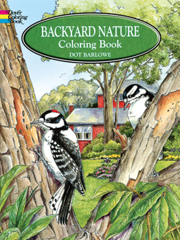 Paperback Backyard Nature Coloring Book