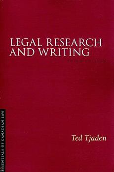 Paperback Legal Research and Writing Book
