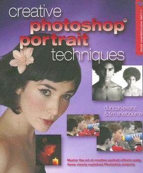 Paperback Creative Photoshop Portrait Techniques Book