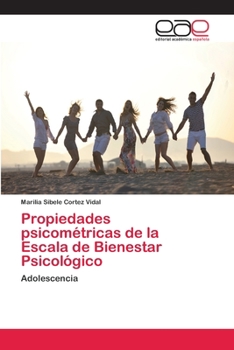 Paperback Propiedades psicométricas de la Escala de Bienestar Psicológico [Spanish] Book