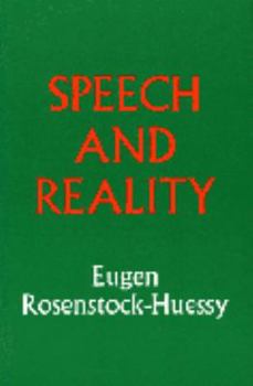Paperback Speech and Reality Book