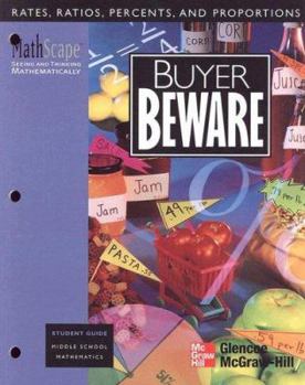Paperback MathScape: Seeing and Thinking Mathematically, Grade 7, Buyer Beware, Student Guide Book