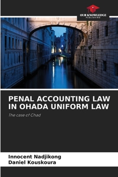 Paperback Penal Accounting Law in Ohada Uniform Law Book