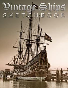 Paperback Vintage Ships Sketch Book