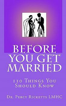 Paperback Before You Get Married: 110 Things You Should Know Book