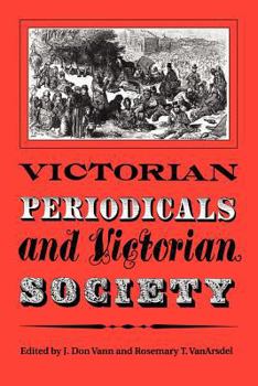 Paperback Victorian Periodicals and Victorian Society Book