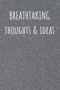 Paperback Breathtaking Thoughts & Ideas: Blank Lined Journal for Coworker and Friend Funny Office Gag Notebook Book