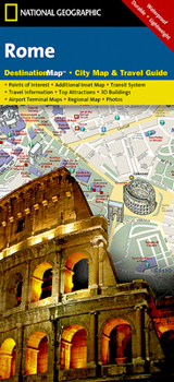 Map Rome (National Geographic Destination City Map) Book
