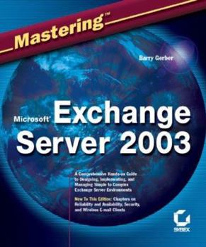 Paperback Mastering Microsoft Exchange Server 2003 Book