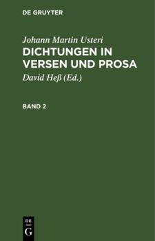 Hardcover Dichtungen in Versen und Prosa [German] Book