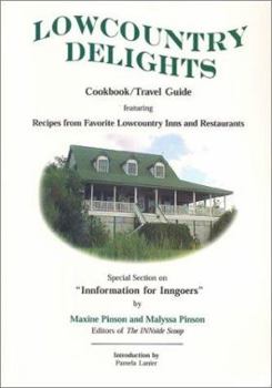 Paperback Lowcountry Delights Cookbook & Travel Guide Book