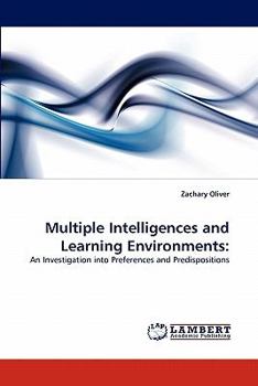 Paperback Multiple Intelligences and Learning Environments Book
