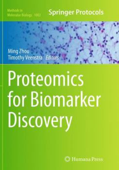 Paperback Proteomics for Biomarker Discovery Book