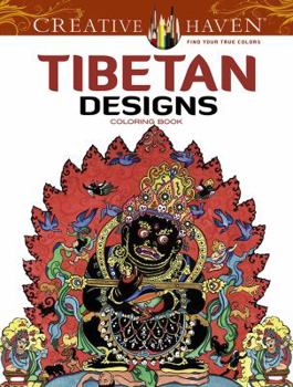 Paperback Tibetan Designs Coloring Book