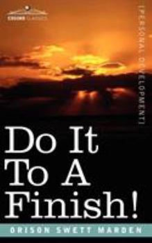 Paperback Do It to a Finish! Book