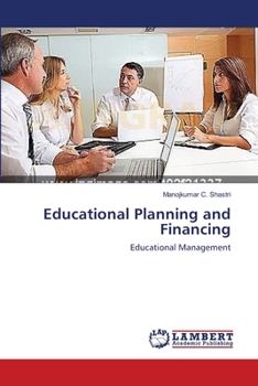 Paperback Educational Planning and Financing Book