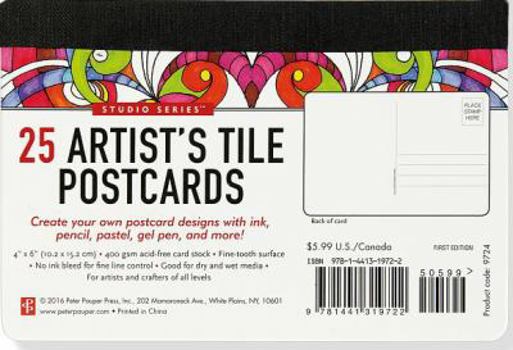 Misc. Artist Tile Postcards Book