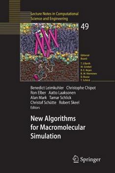 Paperback New Algorithms for Macromolecular Simulation Book