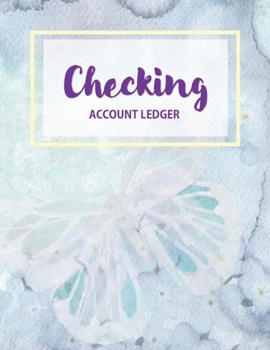 Checking Account Ledger Simple Debit Credit Book: General journal sheet | Accounting books journal and ledger | Bookkeeping ledger | Ledger account | Daily accounting ledger | Cash book