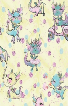 Paperback Dot Grid Journal Notebook: Cute Dragon - Bullet Planner Book - Dotted Grid - 5.5 x 8.5" 120 Pg - DIY Weekly Spread - Organizer - Habit Tracker- G Book