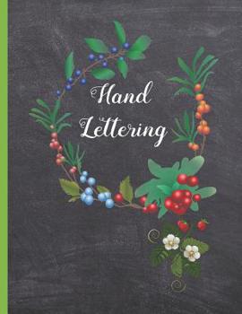 Paperback Hand Lettering: 8.5" X 11" DOT GRID LARGE SKETCHBOOK 100 Pgs. Practice Hand Lettering. Create Beautiful letters. PERFECT GIFT. Book