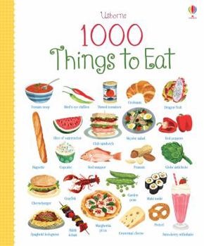 Hardcover Usborne 1000 Things to Eat Book