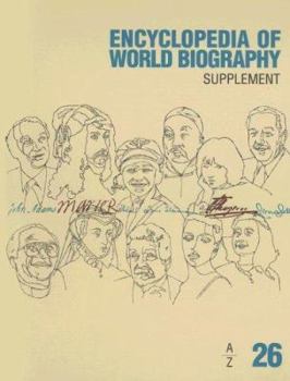 Hardcover Encyclopedia of World Biography: 2006 Supplement Book