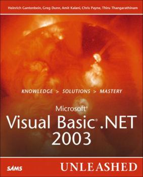 Paperback Microsoft Visual Basic .Net 2003 Unleashed Book