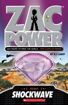 Paperback Zac Power: Shockwave Book