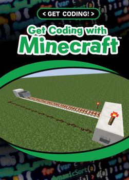 Library Binding Get Coding with Minecraft(r) Book