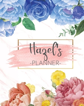 Hazel's Planner: Monthly Planner 3 Years January - December 2020-2022 | Monthly View | Calendar Views Floral Cover - Sunday start