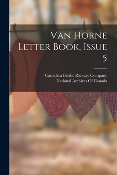 Paperback Van Horne Letter Book, Issue 5 Book