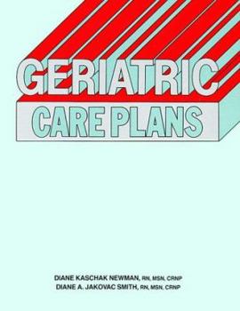 Paperback Geriatric Care Plans Book