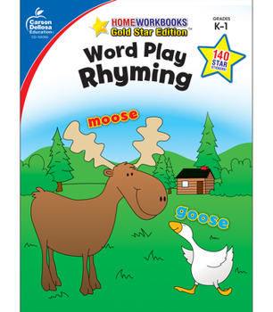 Paperback Word Play: Rhyming, Grades K - 1: Gold Star Edition Book