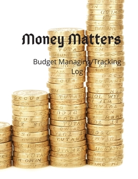 Paperback Money Matters: Budget Managing/Tracking Book